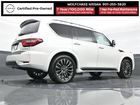 Certified 2024 Nissan Armada Platinum w/ Captain's Chairs Package image 26