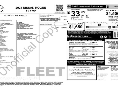 Used 2024 Nissan Rogue SV FWD image 5