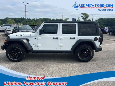 Used 2021 Jeep Wrangler Unlimited Sport AWD/4WD image 4