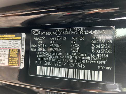 New 2026 Hyundai Santa Fe SEL FWD image 36