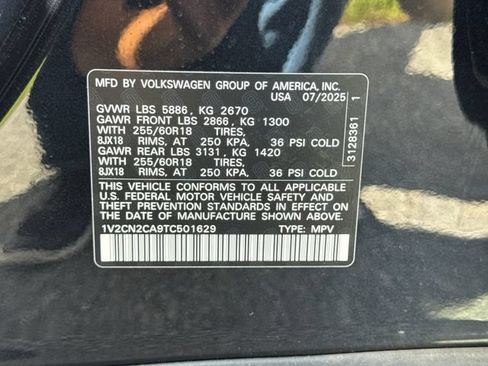 Certified 2026 Volkswagen Atlas Peak Edition AWD/4WD image 24