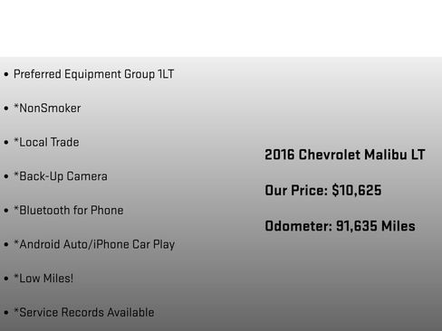 Used 2016 Chevrolet Malibu LT image 6