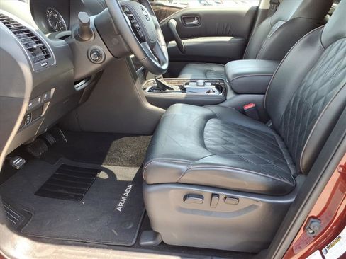 Certified 2024 Nissan Armada Platinum w/ Captain's Chairs Package AWD/4WD image 7
