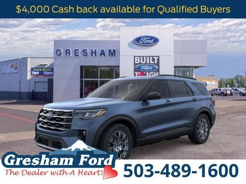 New 2026 Ford Explorer Active w/ Active Comfort Package AWD/4WD image 1