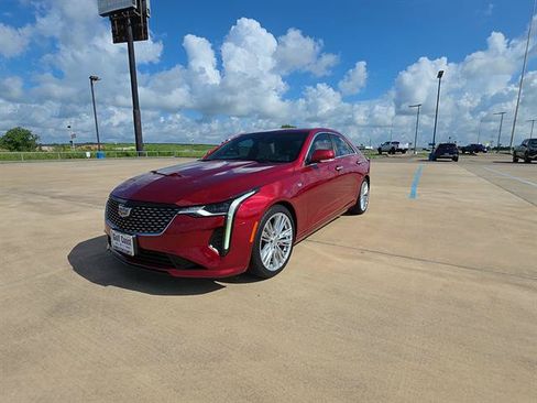 Used 2021 Cadillac CT4 Premium Luxury w/ Climate Package RWD image 1