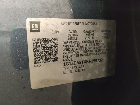 Used 2019 Chevrolet Malibu LT w/ LPO, Convenience Package 2 FWD image 33