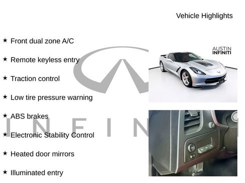 Used 2014 Chevrolet Corvette Stingray Coupe w/ 2LT Preferred Equipment Group image 5