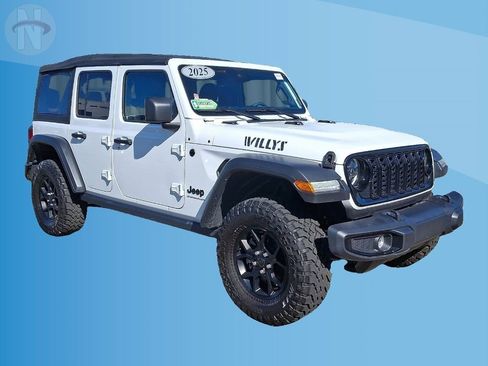 Certified 2025 Jeep Wrangler Unlimited Sport AWD/4WD image 1