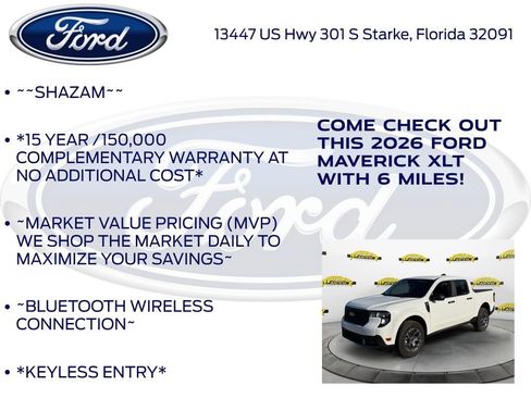New 2026 Ford Maverick XLT FWD image 5