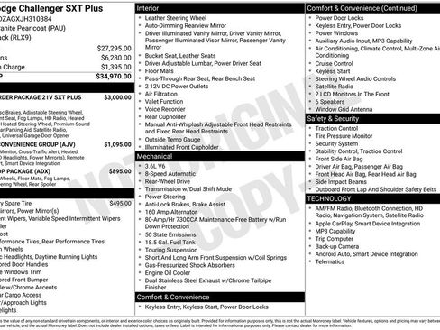 Used 2018 Dodge Challenger SXT Plus RWD image 4