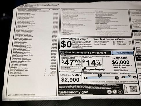 New 2026 BMW XM Label Red AWD/4WD image 43