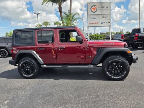 Used 2021 Jeep Wrangler Unlimited Sport AWD/4WD image 8