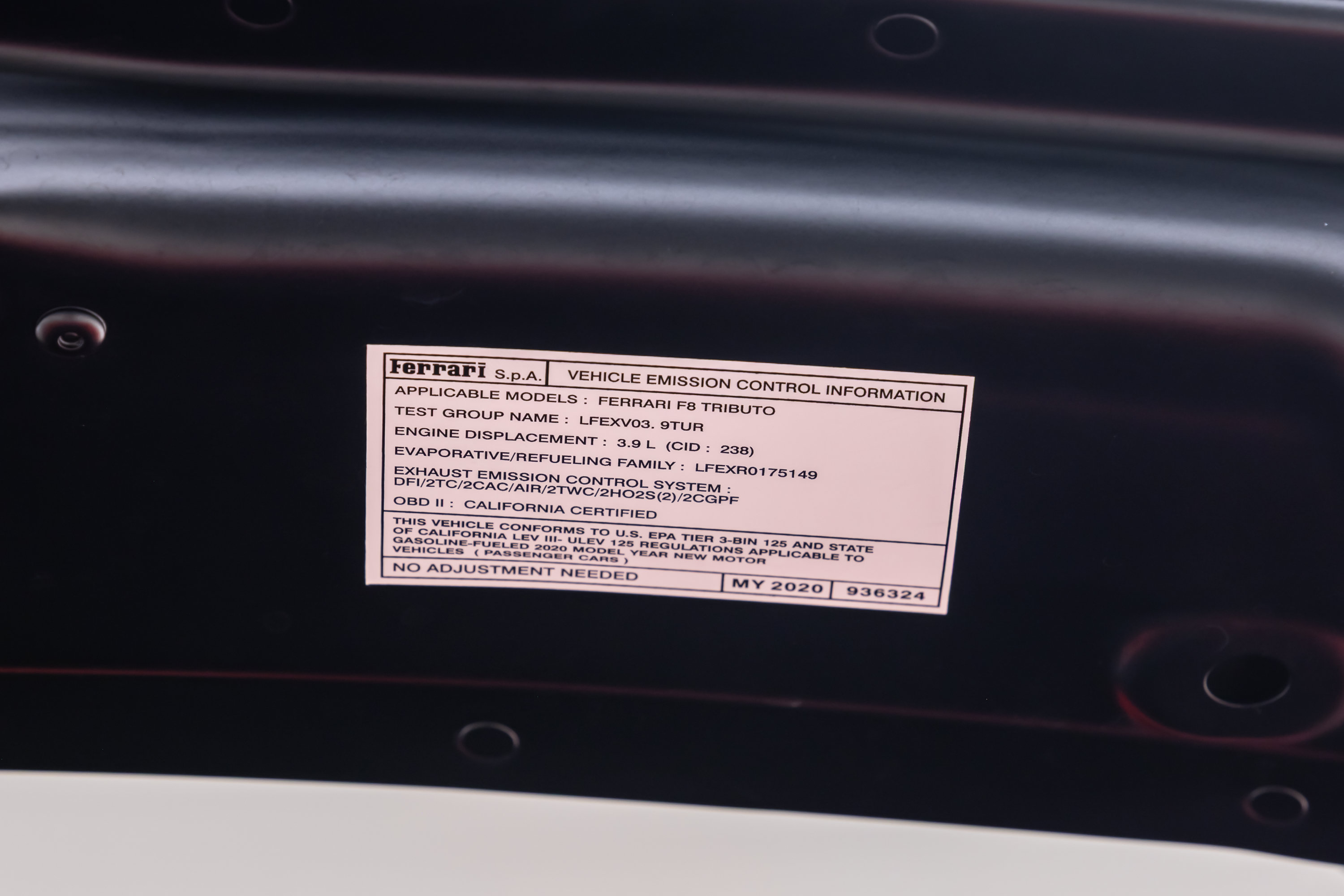 Certified 2020 Ferrari F8 Tributo RWD image 40