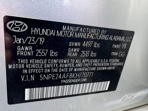 Used 2019 Hyundai Sonata SE image 29