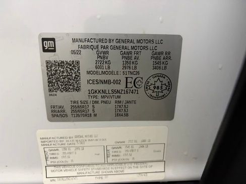 Used 2022 GMC Acadia AT4 w/ GMC Pro Grade Package AWD/4WD image 53