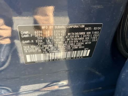 Used 2024 Subaru Ascent Limited w/ Technology Package AWD/4WD image 16