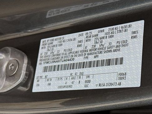 New 2026 Ford Escape ST-Line Select w/ Tech Pack #2 AWD/4WD image 34