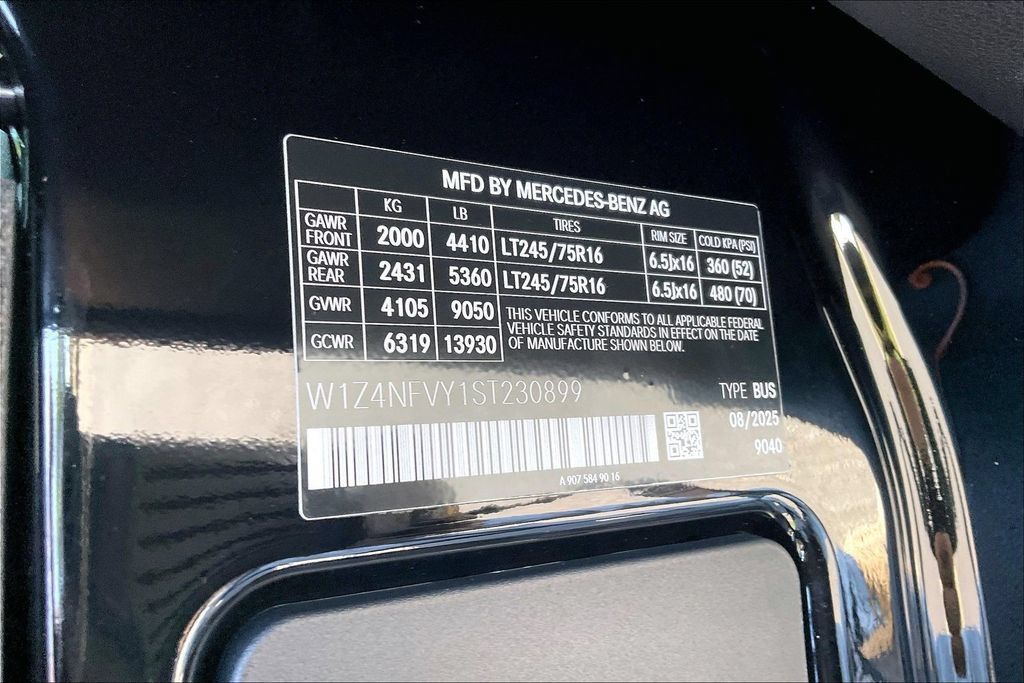 New 2025 Mercedes-Benz Sprinter 2500 image 13