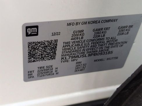 Certified 2023 Chevrolet TrailBlazer RS image 33