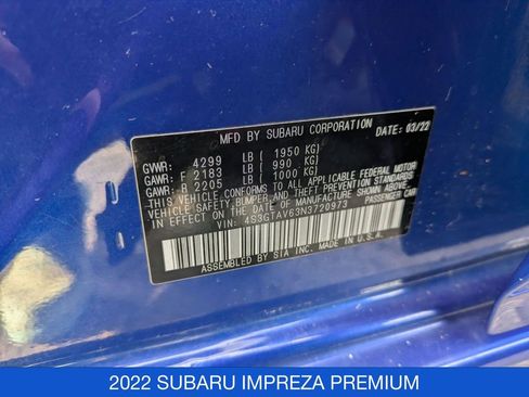 Used 2022 Subaru Impreza Premium image 39