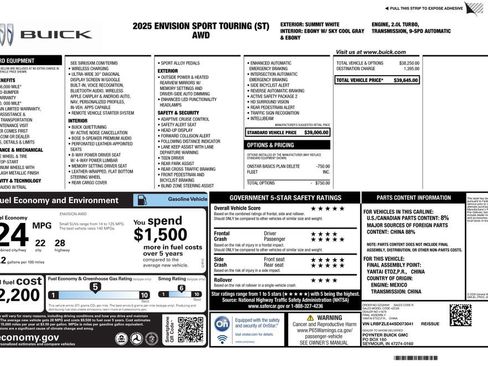 Used 2025 Buick Envision Sport Touring image 4