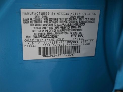 Certified 2025 Nissan Kicks SR image 20