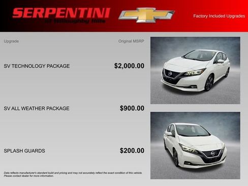 Used 2020 Nissan Leaf SV w/ SV Technology Package image 4