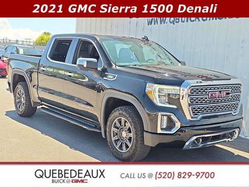 Used 2021 GMC Sierra 1500 Denali w/ Driver Alert Package II AWD/4WD image 1
