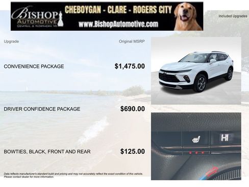 Used 2023 Chevrolet Blazer LT w/ Convenience Package AWD/4WD image 3