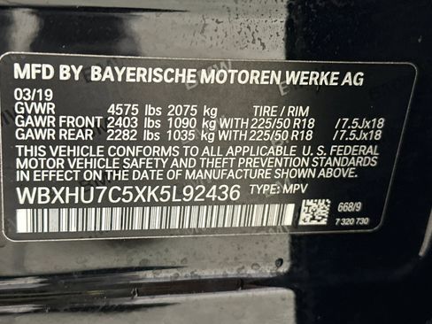 Used 2019 BMW X1 sDrive28i w/ Convenience Package FWD image 19