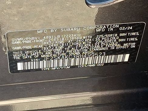 Certified 2024 Subaru Forester Limited w/ POP Package 3 AWD/4WD image 29