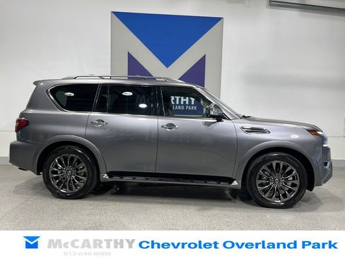 Used 2023 Nissan Armada Platinum w/ Captain's Chairs Package AWD/4WD image 4