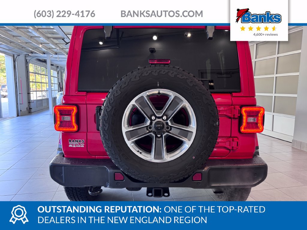 Used 2020 Jeep Wrangler Unlimited Sahara AWD/4WD image 7
