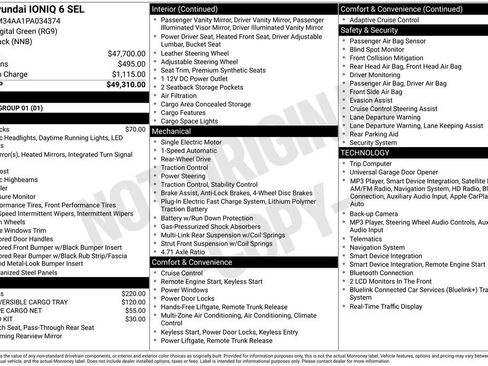 Used 2023 Hyundai Ioniq 6 SEL RWD image 6