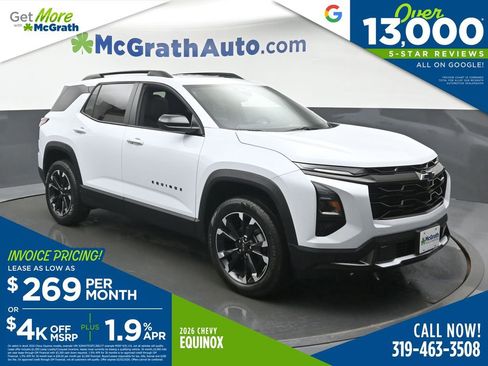 New 2026 Chevrolet Equinox RS image 1