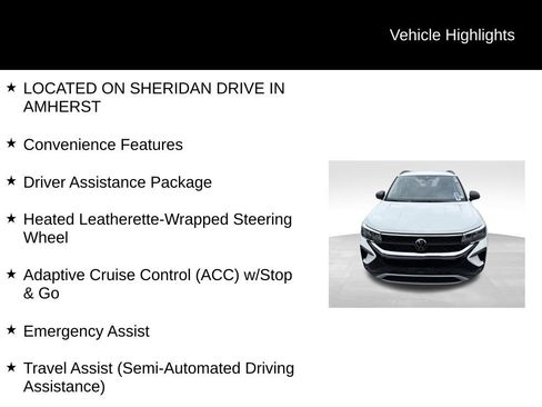 Used 2023 Volkswagen Taos S w/ Driver Assistance Package AWD/4WD image 5