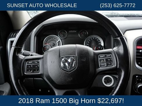 Used 2018 RAM 1500 Big Horn AWD/4WD image 21