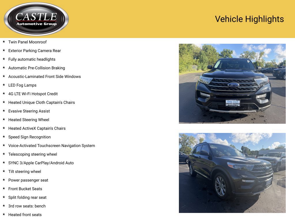 Used 2023 Ford Explorer XLT w/ Equipment Group 202A AWD/4WD image 7