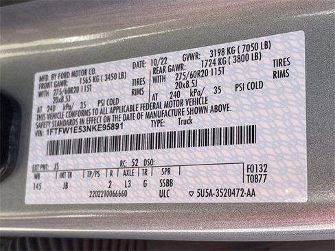 Used 2022 Ford F150 XL w/ STX Appearance Package image 29