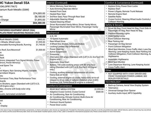Used 2023 GMC Yukon Denali RWD image 31