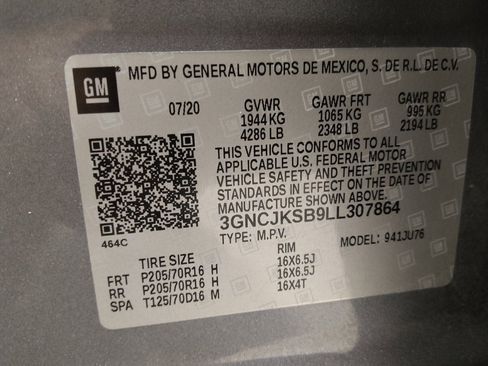 Used 2020 Chevrolet Trax LS w/ Tint and Cruise Package image 33