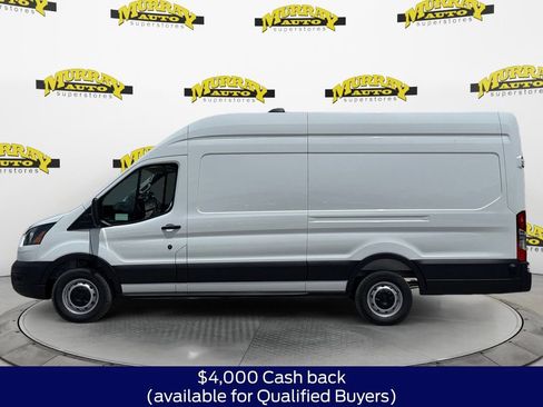 New 2026 Ford Transit 350 148 High Roof Extended w/ Load Area Protection Package RWD image 2