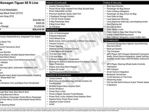 Used 2024 Volkswagen Tiguan SE R-Line FWD image 4