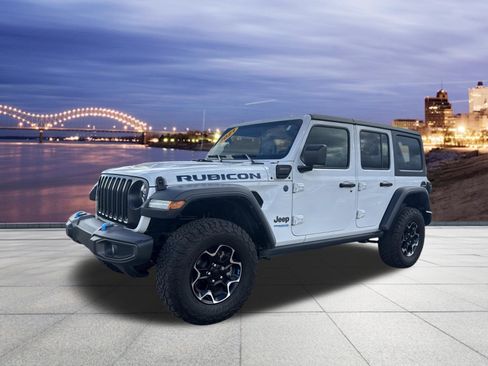 Used 2021 Jeep Wrangler Unlimited Rubicon 4xe w/ Cold Weather Group AWD/4WD image 1