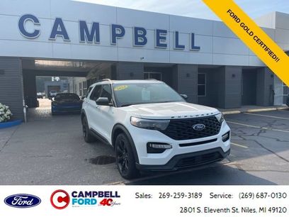 Certified 2024 Ford Explorer ST-Line w/ Class IV Trailer Tow Package