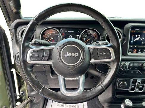 Used 2021 Jeep Wrangler Unlimited Sahara w/ Uconnect 4C Nav & Sound Group AWD/4WD image 12