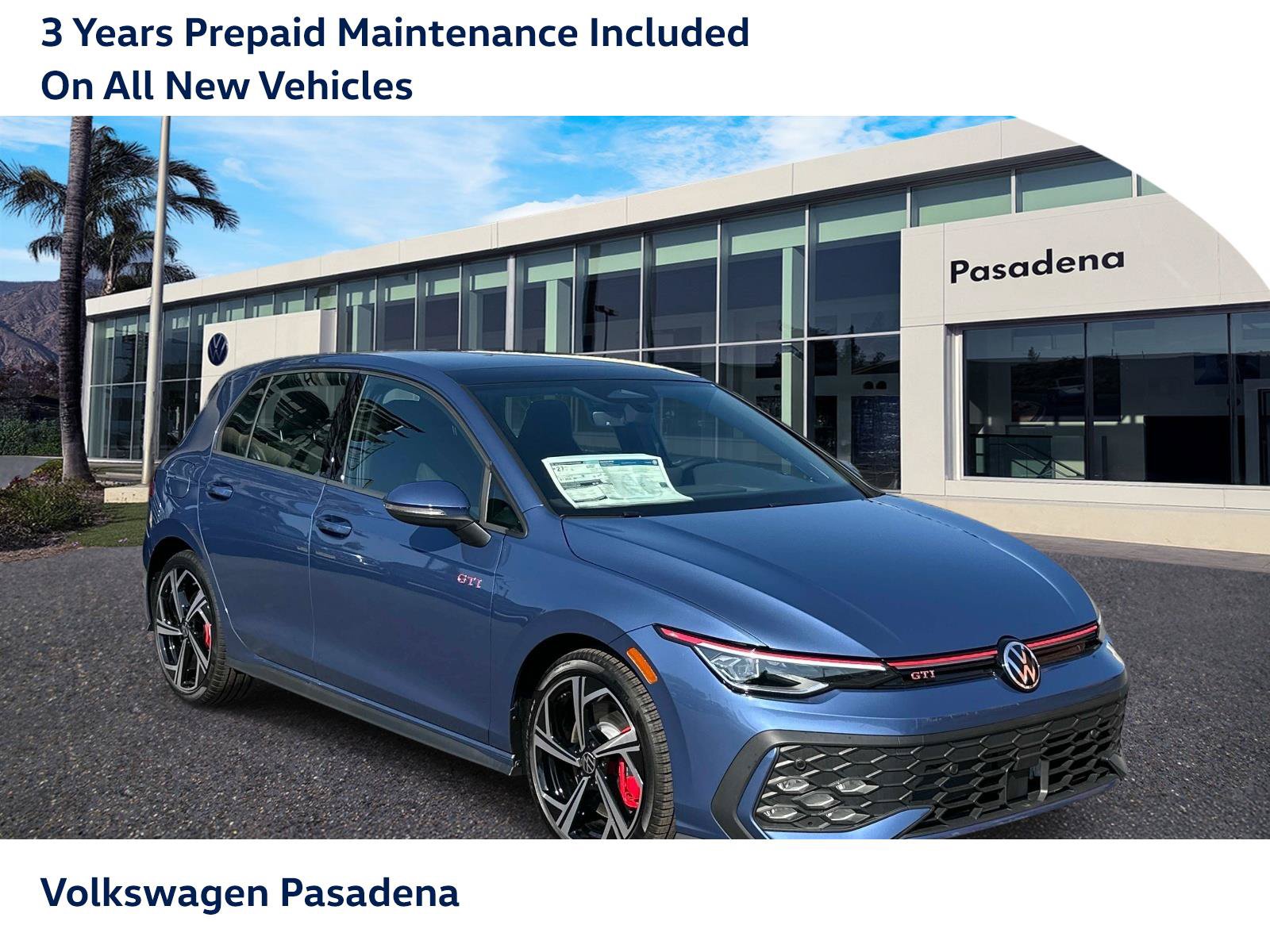 New 2026 Volkswagen GTI SE FWD image 1