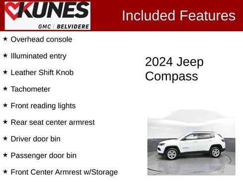Used 2024 Jeep Compass Latitude AWD/4WD image 3