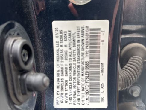 Used 2020 Honda Civic EX-L image 12