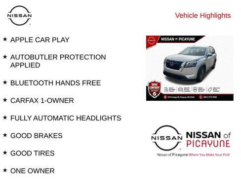 Used 2025 Nissan Pathfinder SV AWD/4WD image 10
